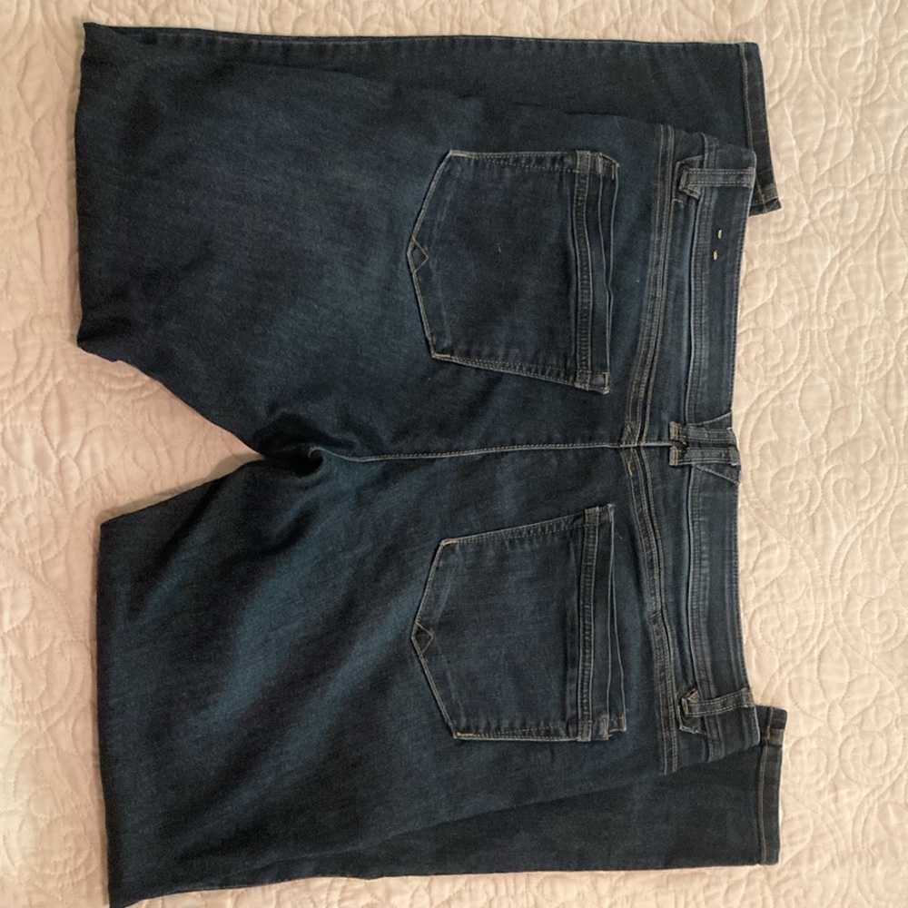 Democracy Ab Solution Dark Denim Skinny Jeans Women’s Size 16 - Picture 3 of 15